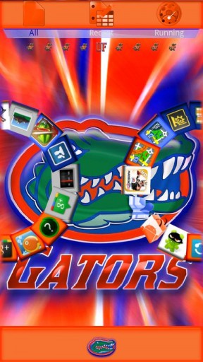 Florida Gators GO Launcher EX for Android Appszoom