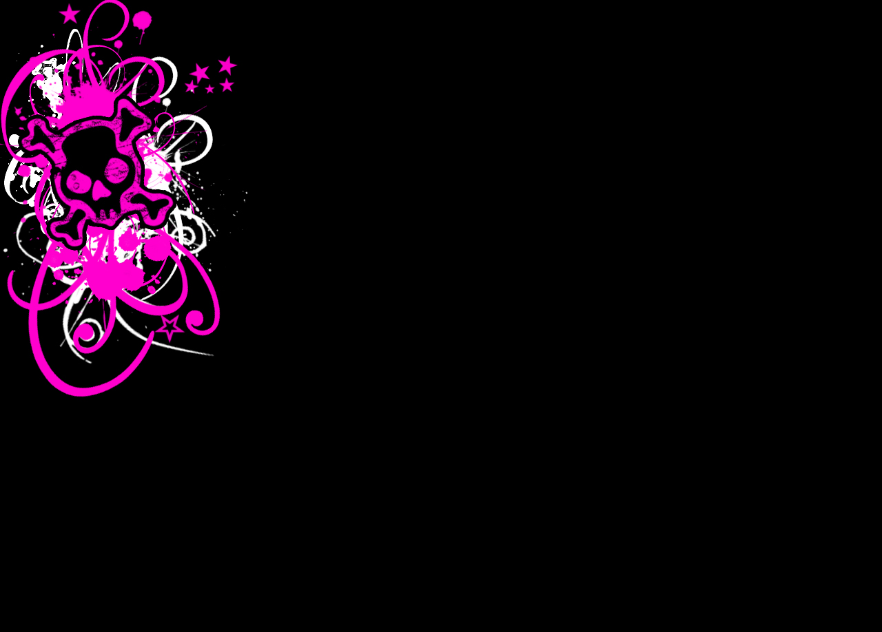 Free Download Pink Skull Myspace Background By Rose Coloured