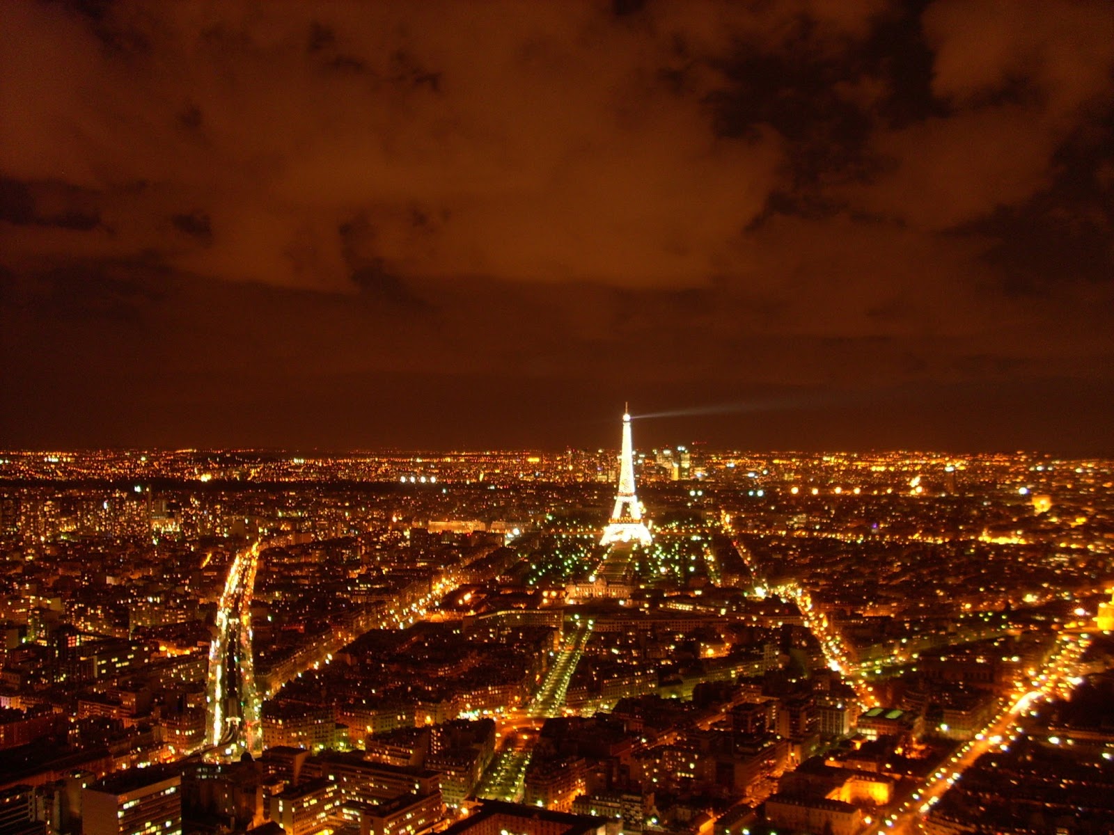 Paris City At Night