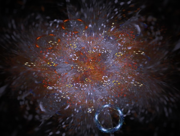 Imaginatory Fractal Abstract Background Image Wallpaper