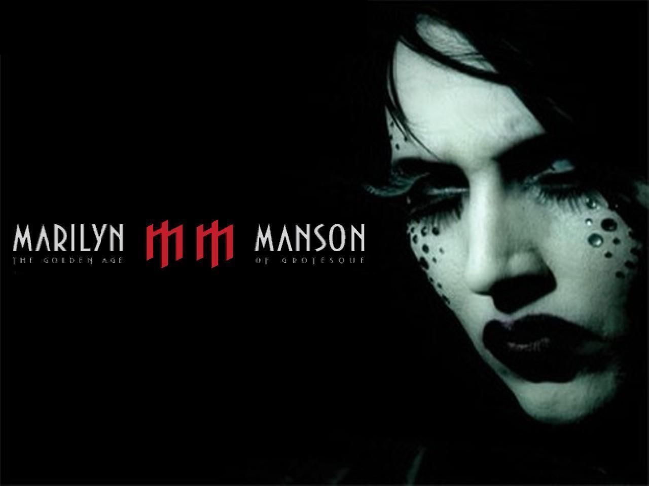Music Marilyn Manson Desktop Wallpaper Nr
