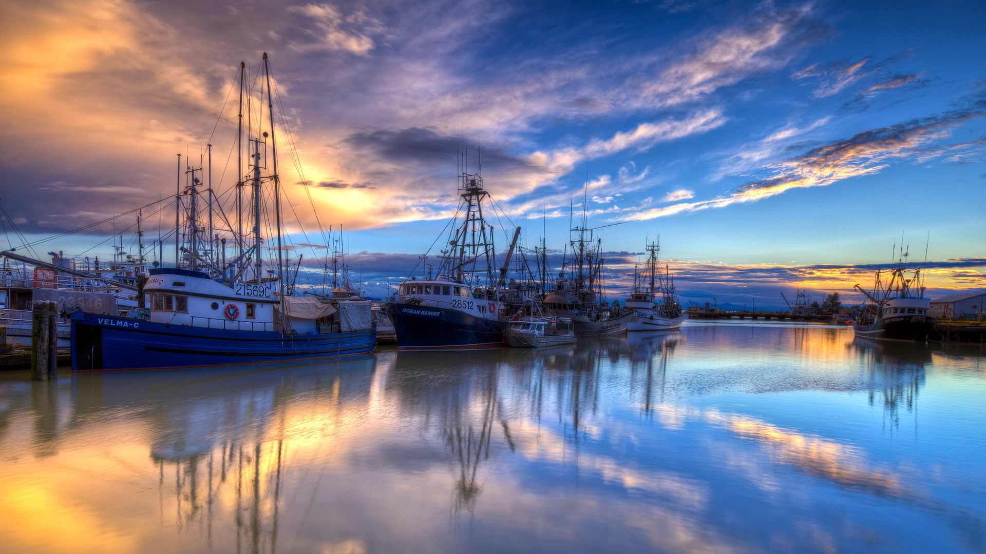Fishing Boat Wallpaper