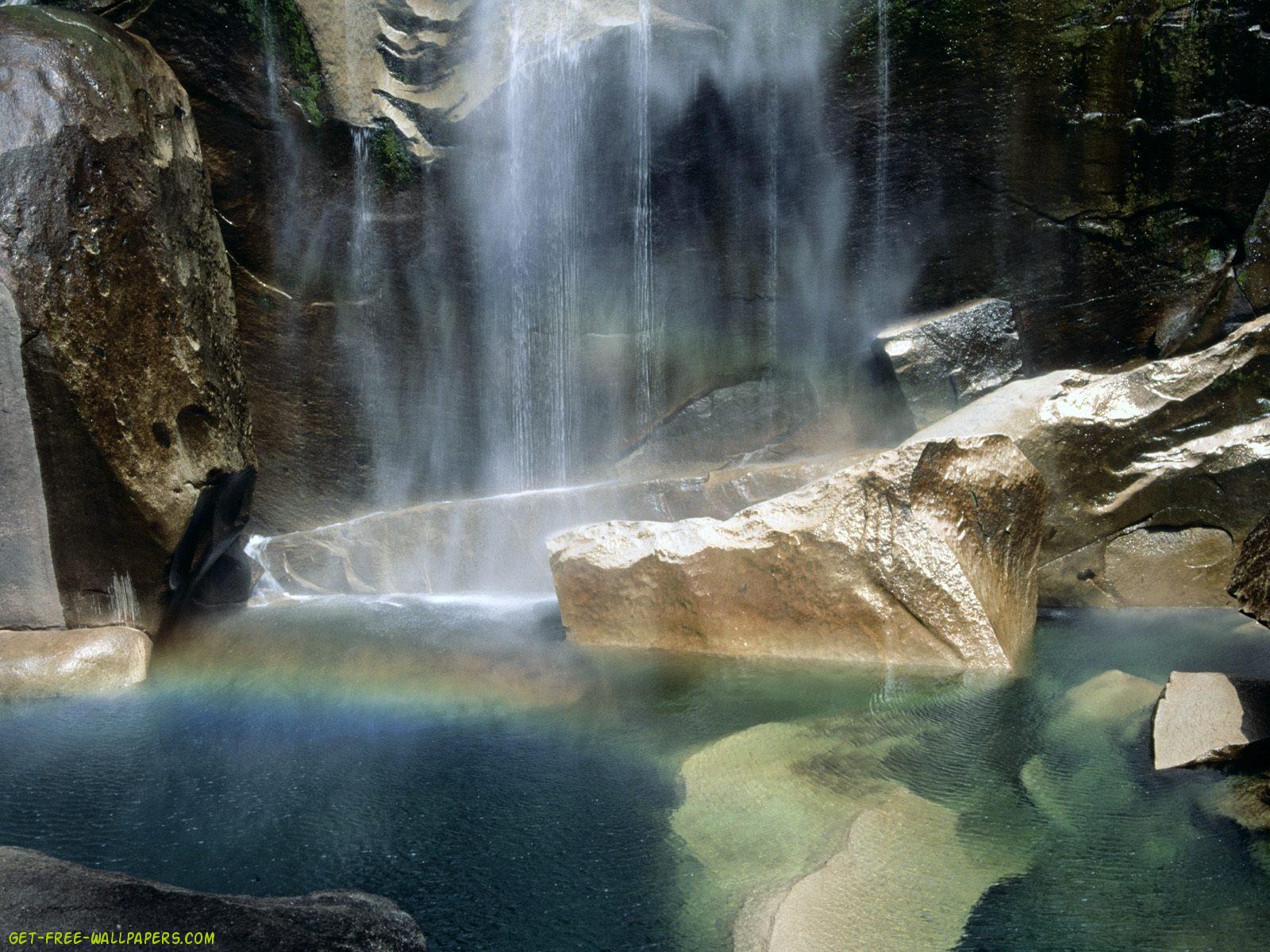 Natural Phenomenon Vernal Falls Yosemite Wallpaper