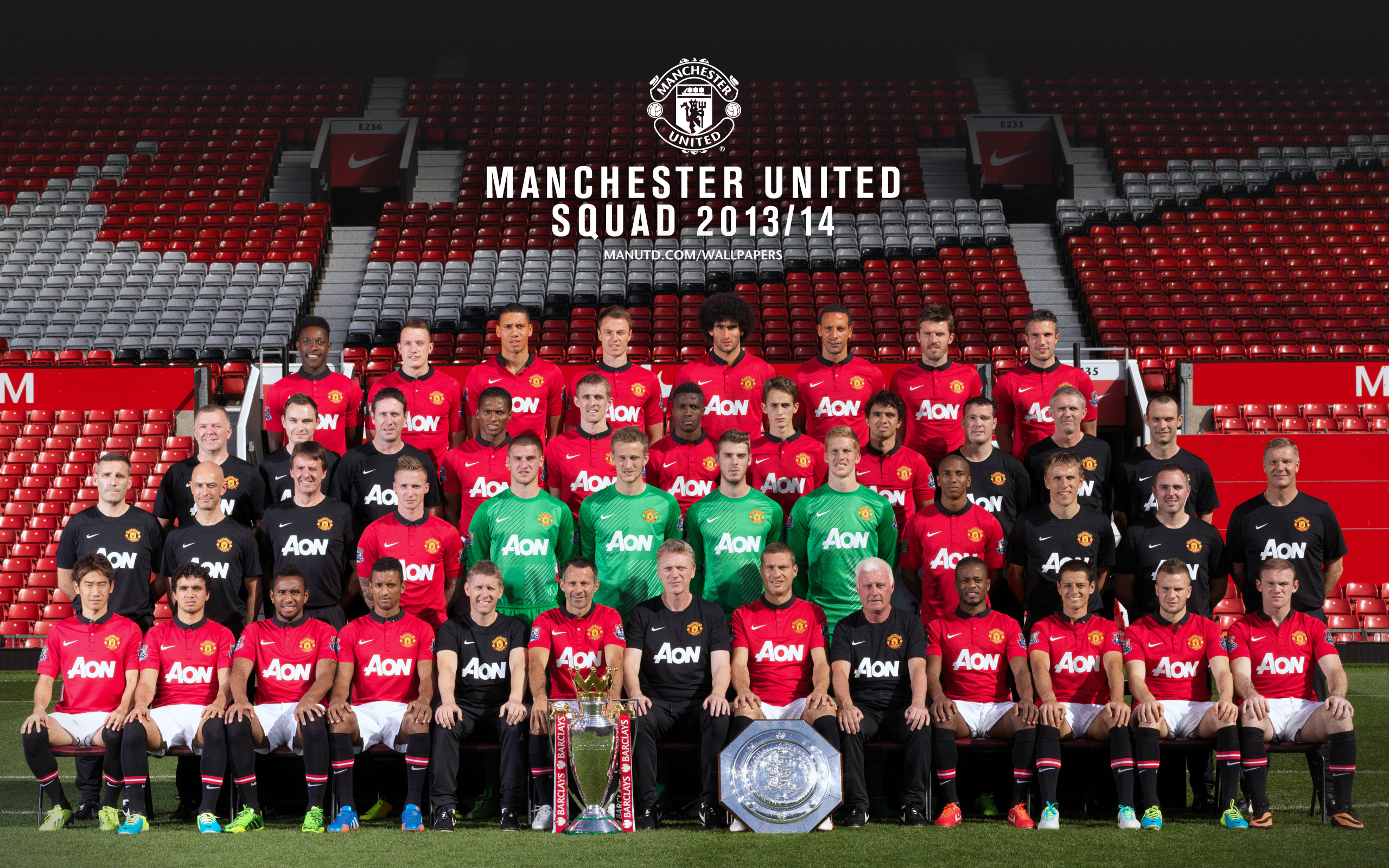 Manchester United Team Squad Wallpaper Ongur