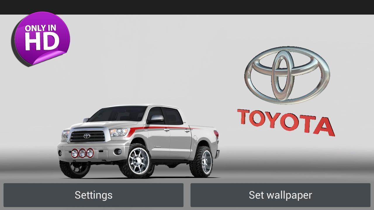 3d Toyota Logo Live Wallpaper