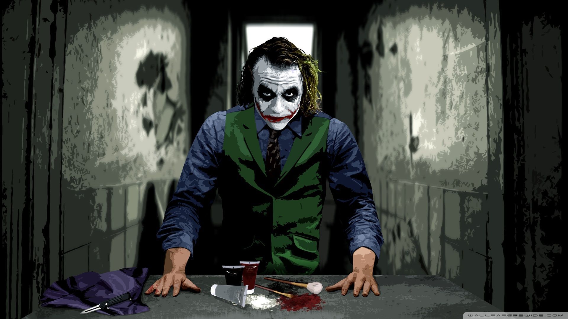 Heath Ledger Joker Wallpaper HD Group