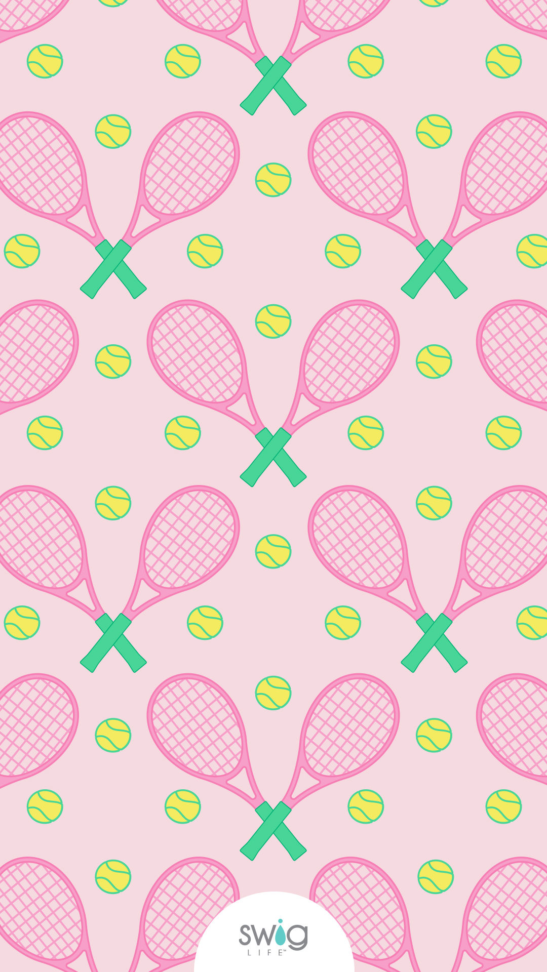 Love All Tennis Phone Wallpaper