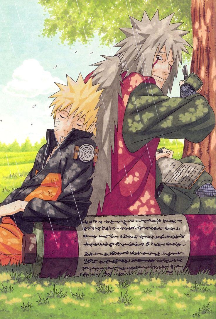 Naruto And Jiraya Sensei In Sasuke Wallpaper