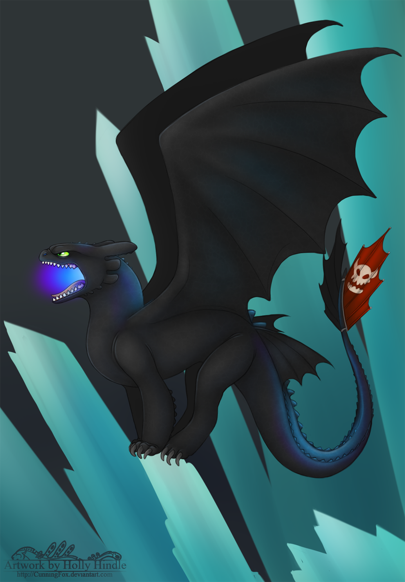 Alpha toothless by CunningFox on