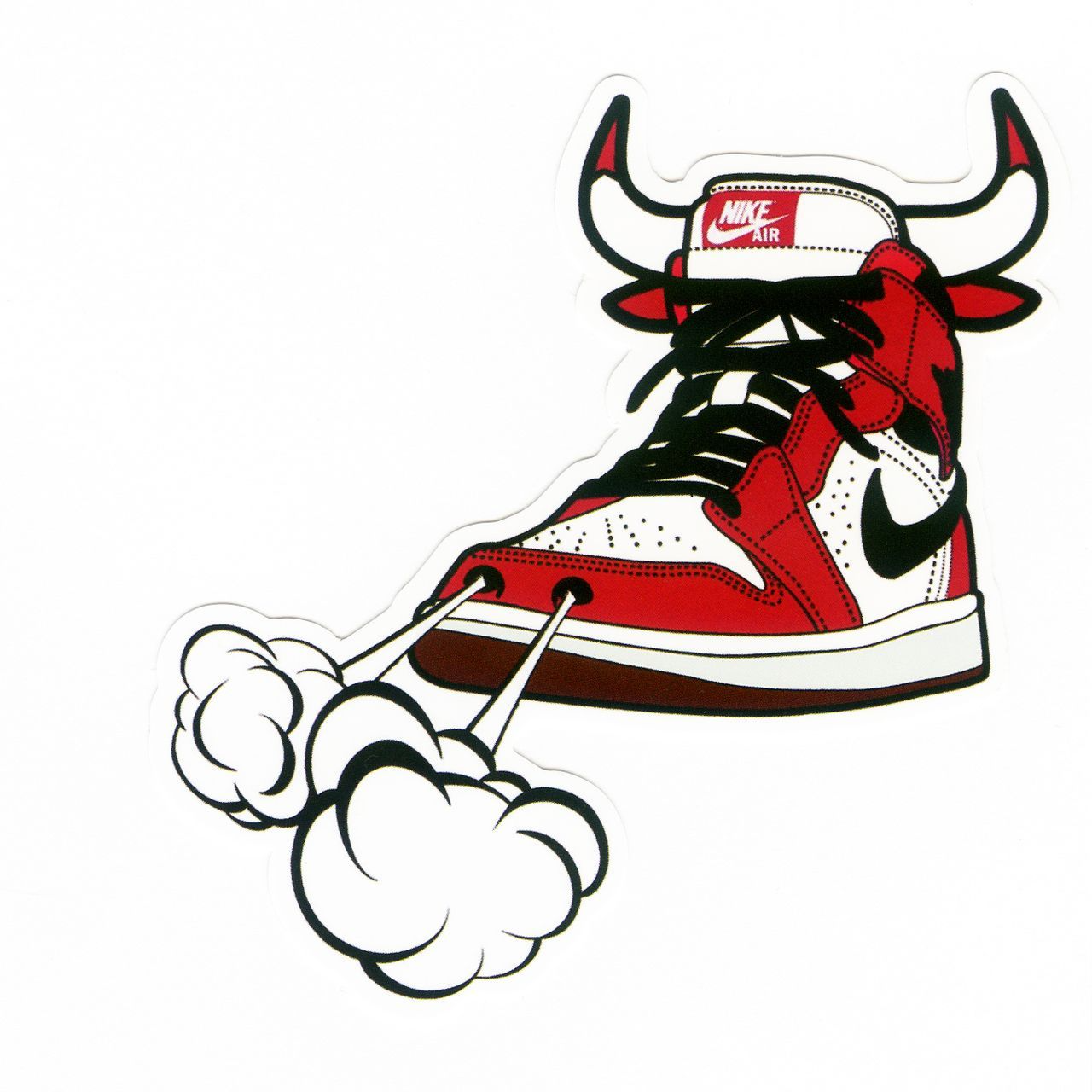 Cartoon Nike Shoes Wallpaper