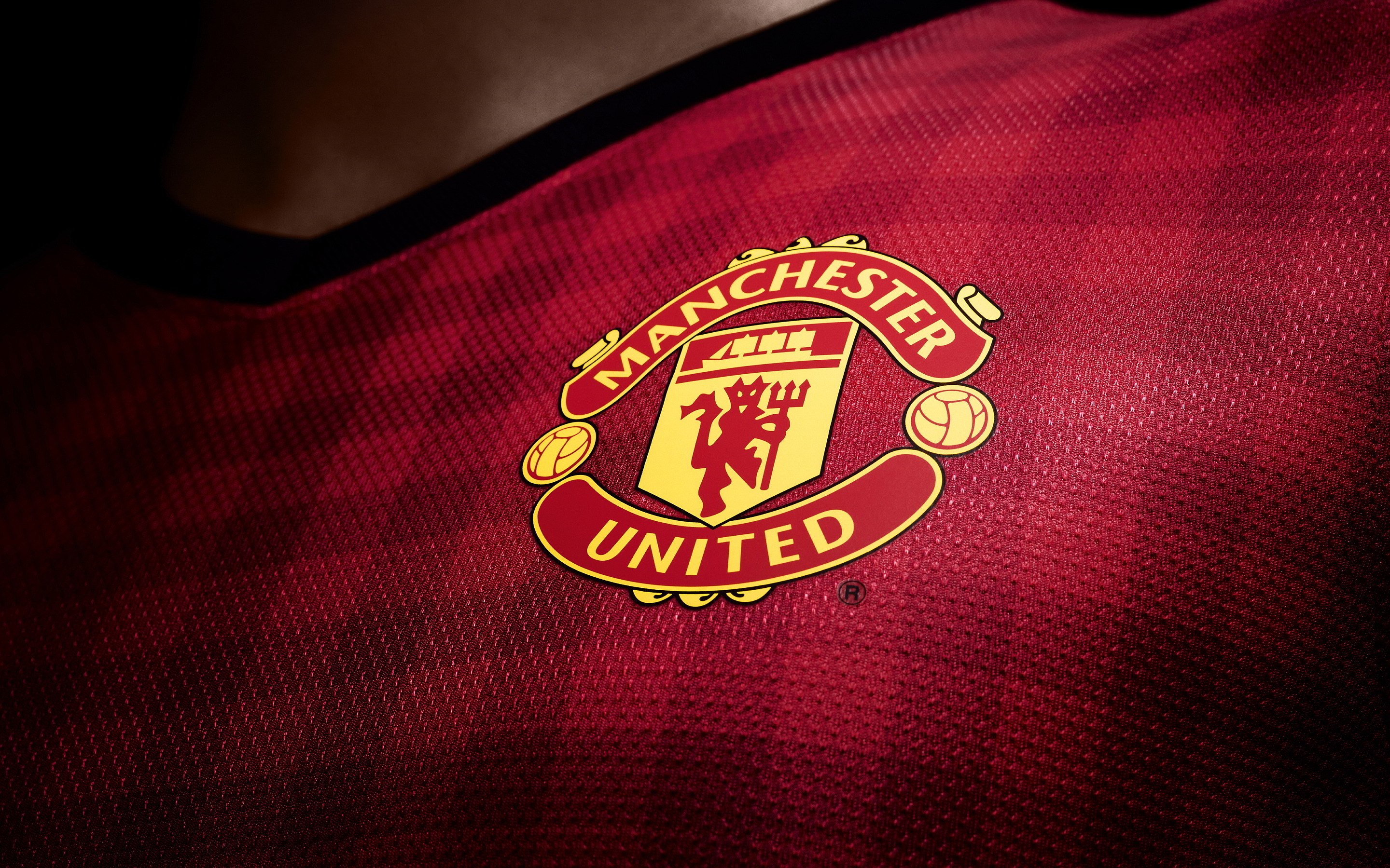 Manchester United Logo Full HD Wallpaper