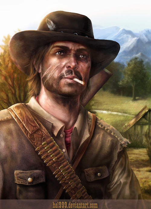 John Marston Looks Awesome In This Piece Of Red Dead Redemption Fan