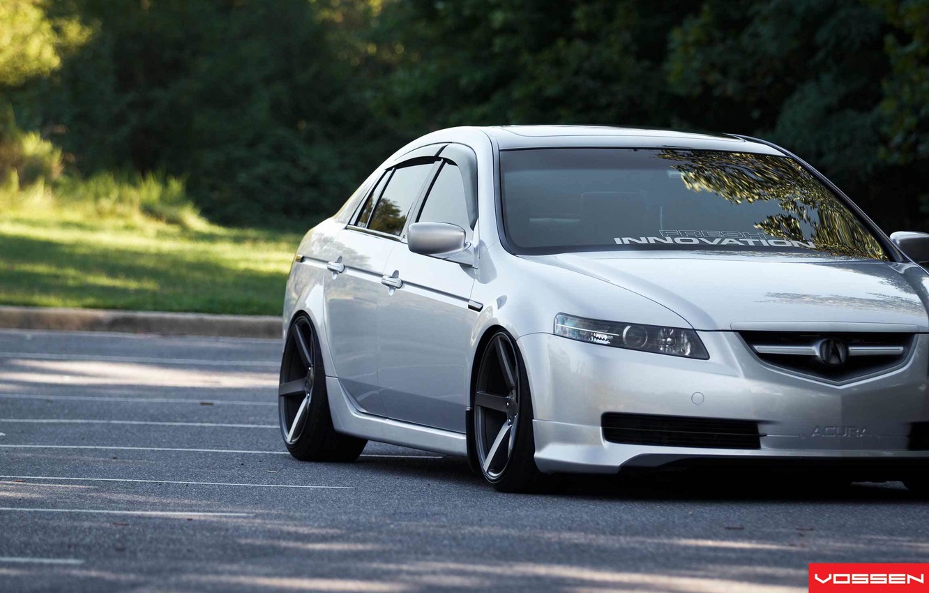 Wallpaper Tuning Drives Vossen Acura Tl Image For