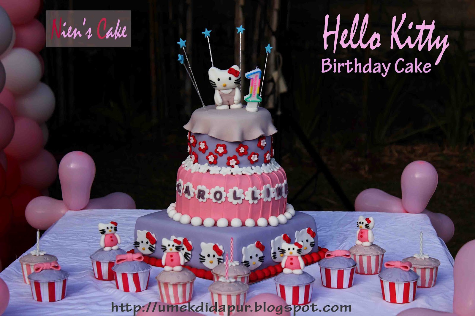Hello Kitty Walpaper Cake Ideas And Designs