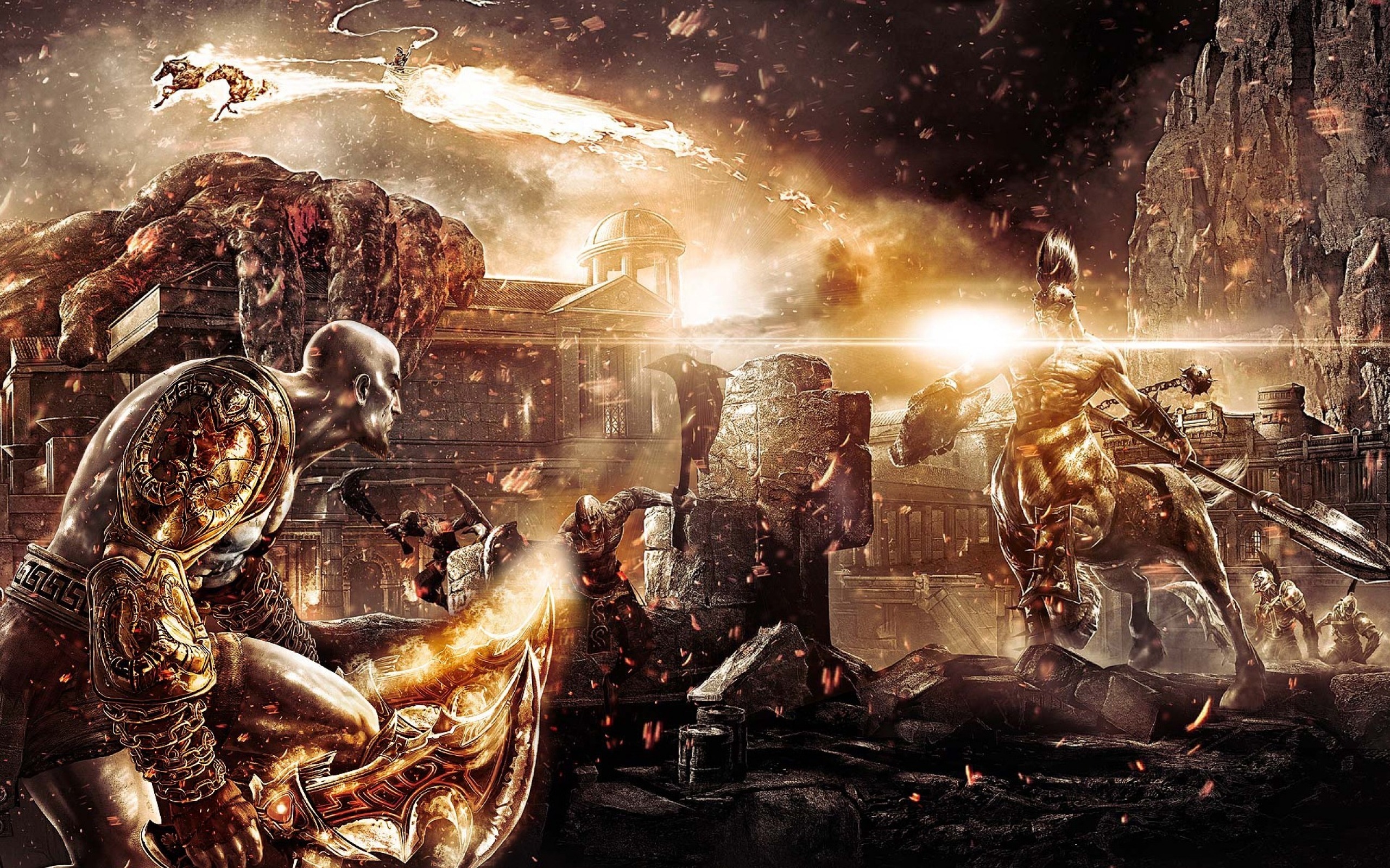 Cool Image Of God War Wallpaper Kratos Imagebank