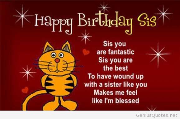 Happy BirtHDay Sister Quotes Wallpaper Pictures