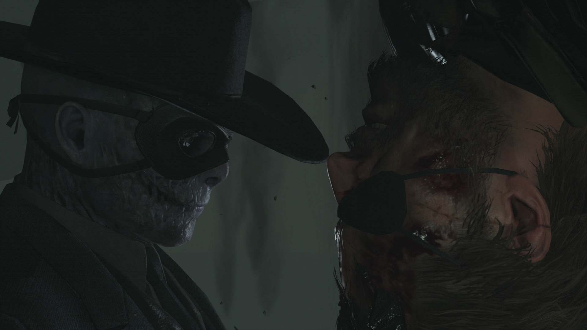Metal Gear Solid V The Phantom Pain E3 Screen Big Boss Skull Face