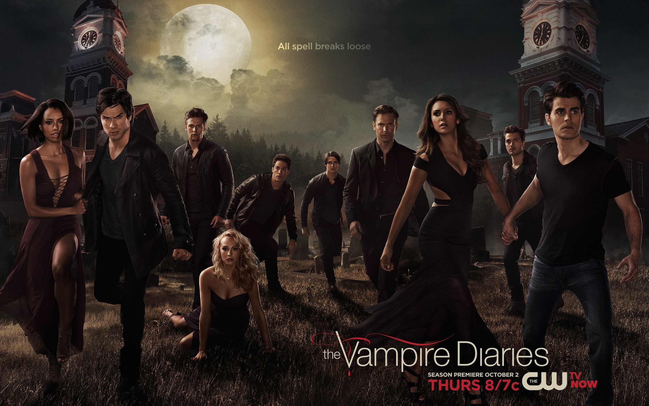 The Vampire Diaries Season HD Wallpaper