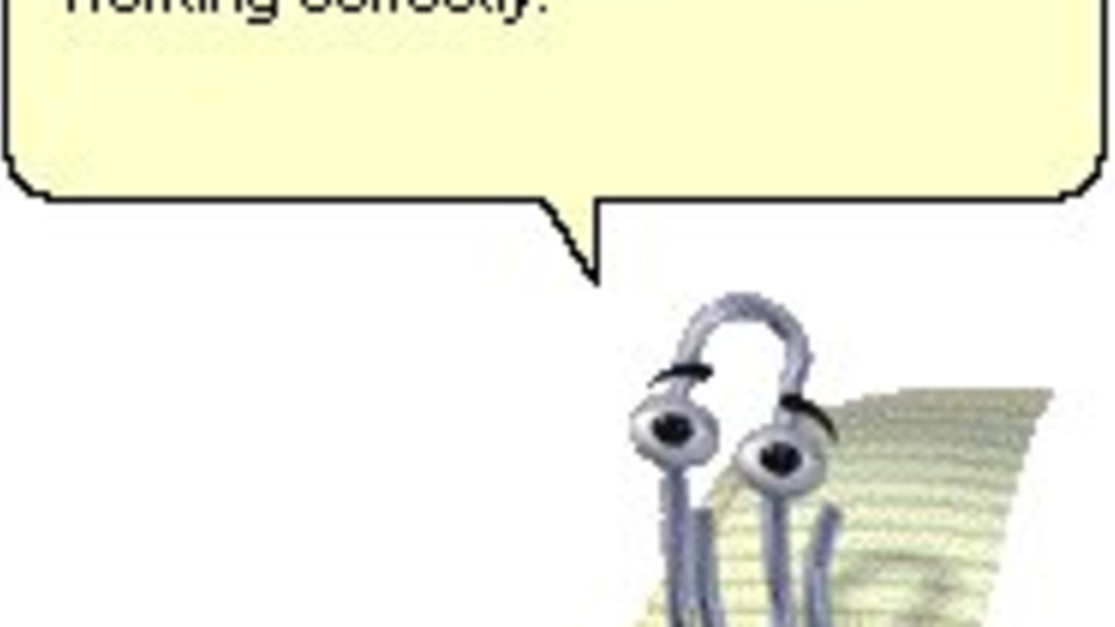 Clippy R I P The World Wasn T Ready For You Gizmodo Dungulie