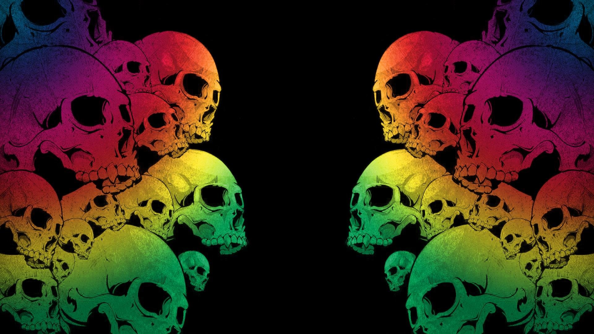 3d Skulls Desktop Wallpaper Screensaver Car Tuning