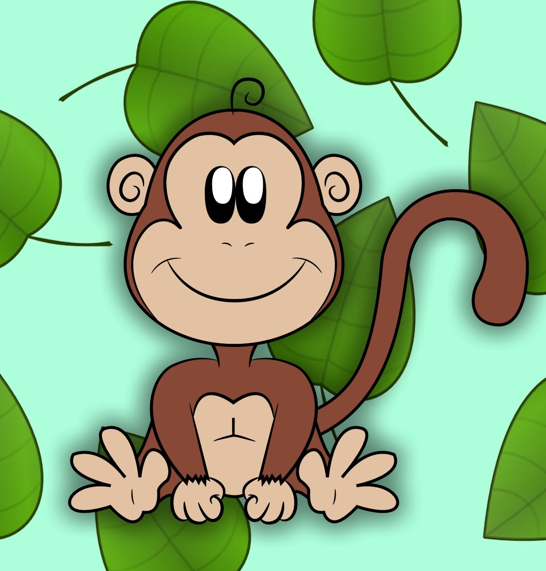  48 Animated  Monkey  Wallpaper on WallpaperSafari
