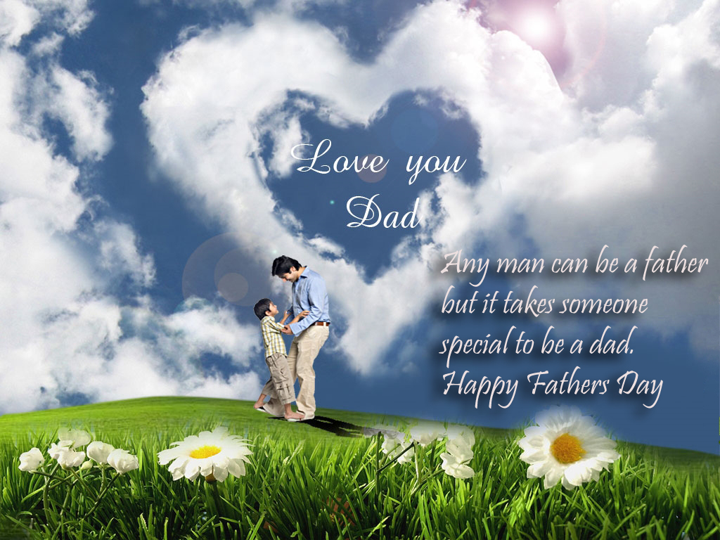 Happy Father S Day Greetings Wallpaper Whatsapp Status Dp