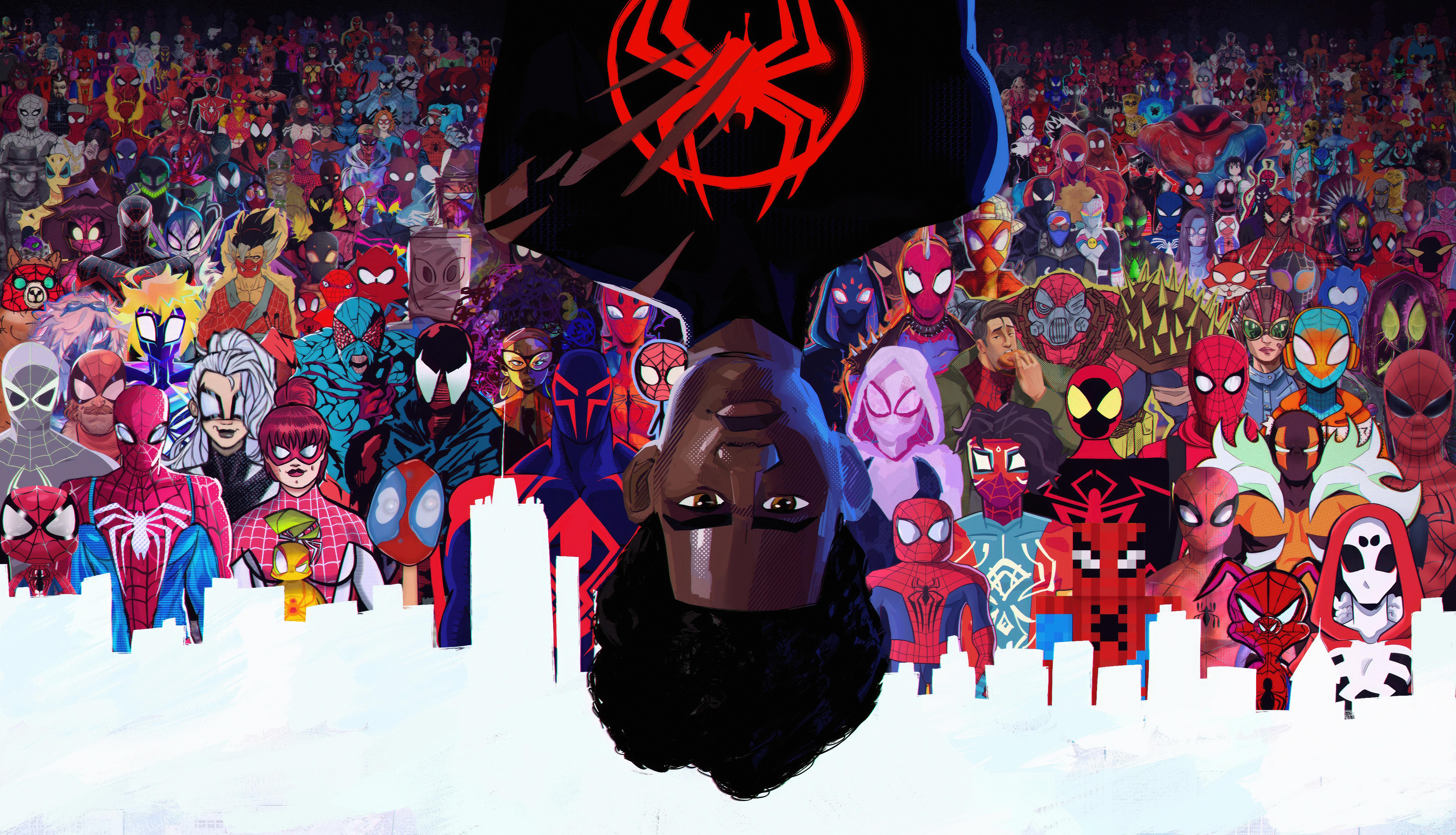 Movie Spider Man Across The Verse 8k Ultra HD Wallpaper