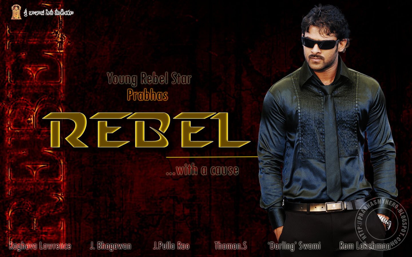 Sudhir Rocker Prabhas Rebel Wallpaper Designed By Fan