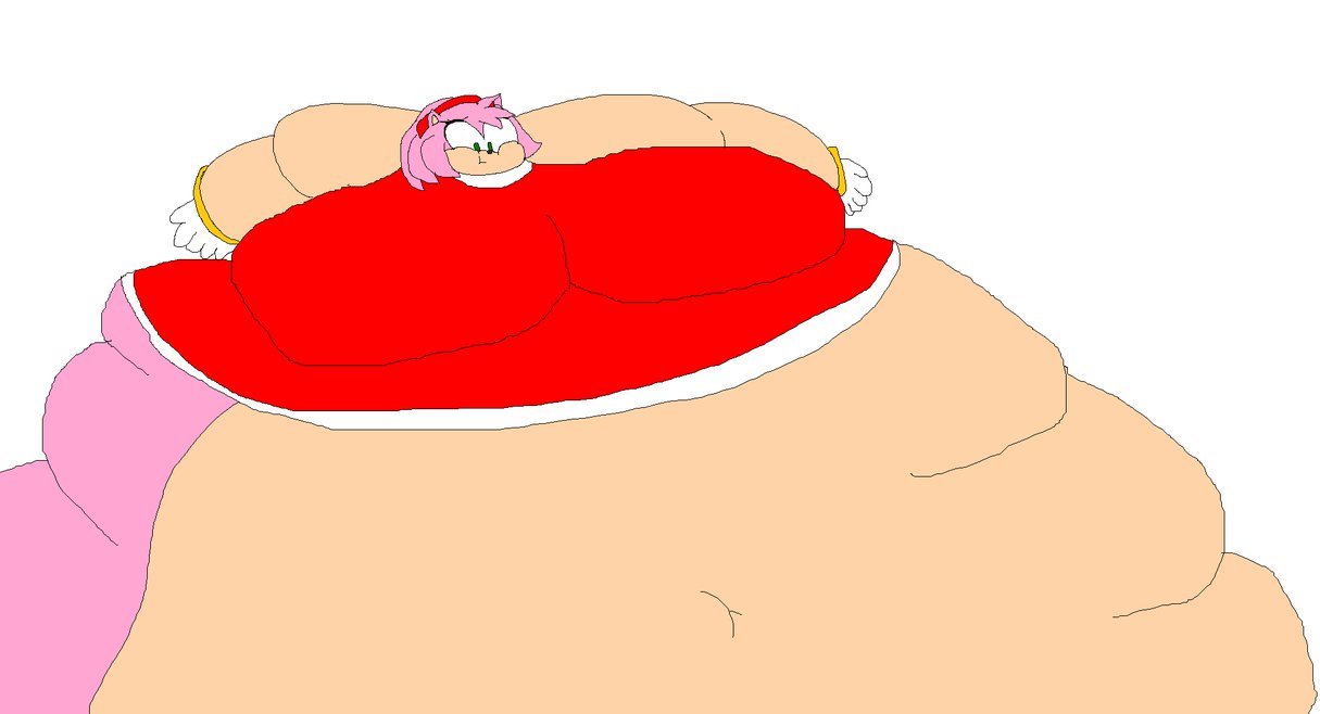 Big Fat Amy Rose By Sugoibarunandfatties