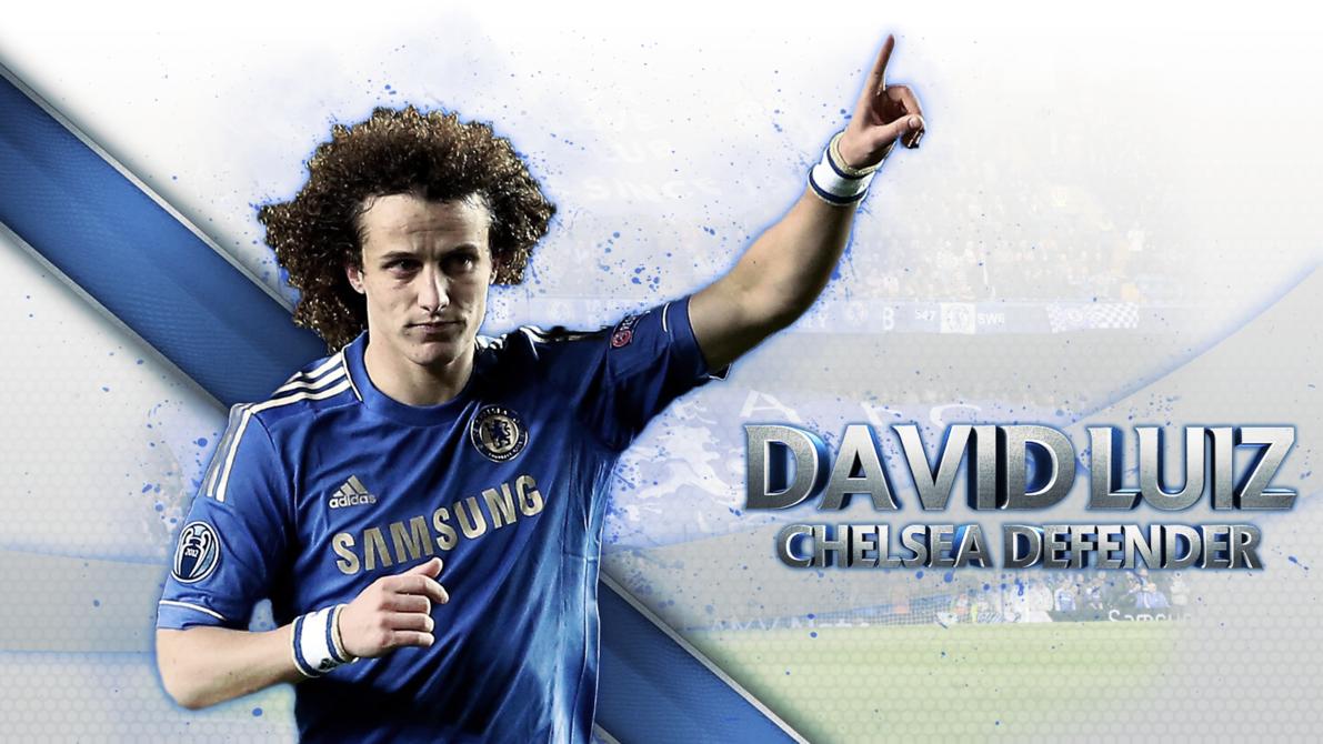 David Luiz Chelsea Defender Wallpaper Risewall