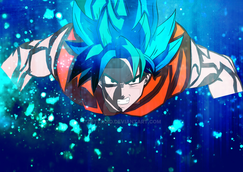 Ssgss Goku Fixed Outlines By Zettroid