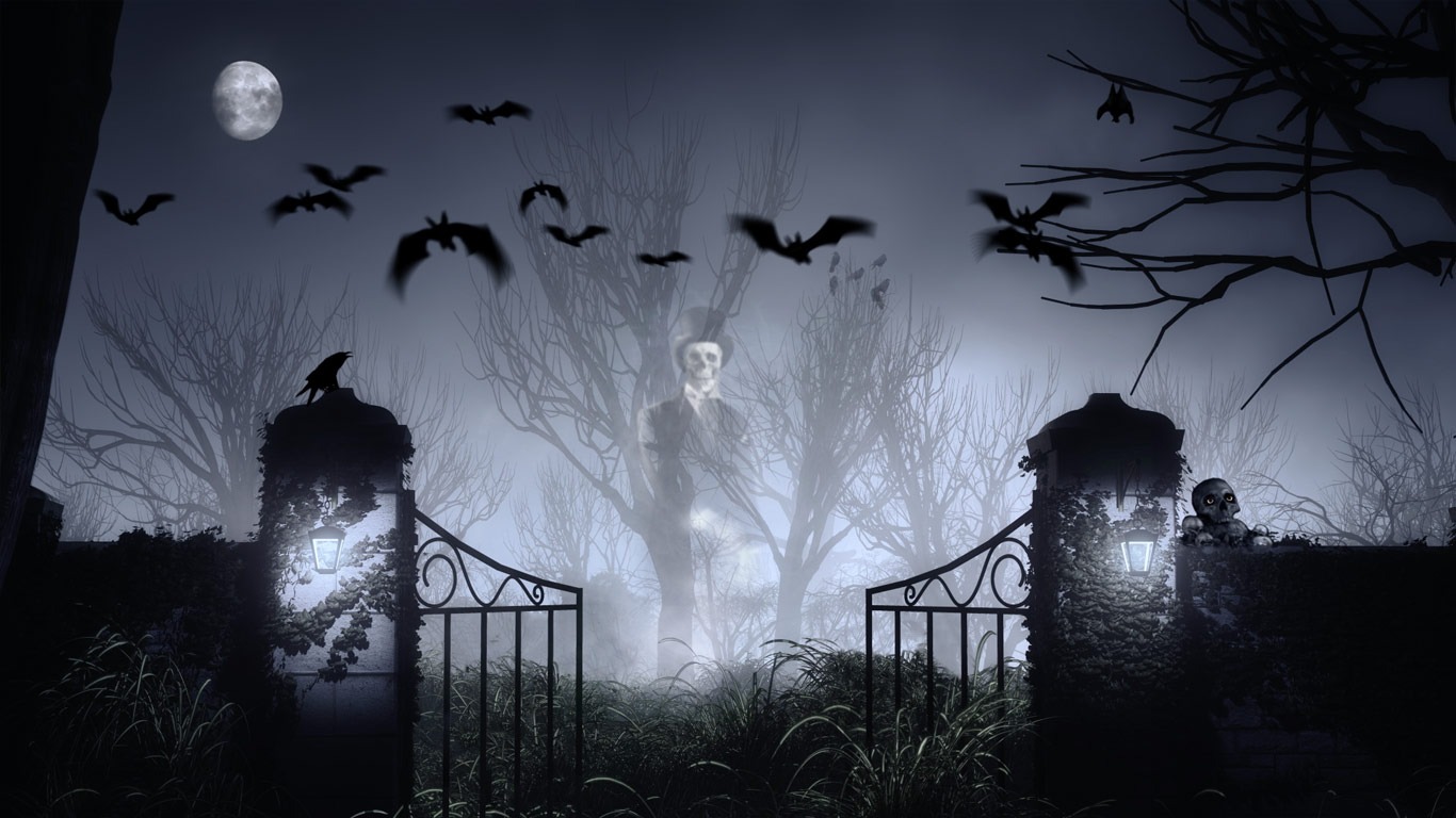 Happy Halloween From Our Haunted Graveyard Bing Desktop