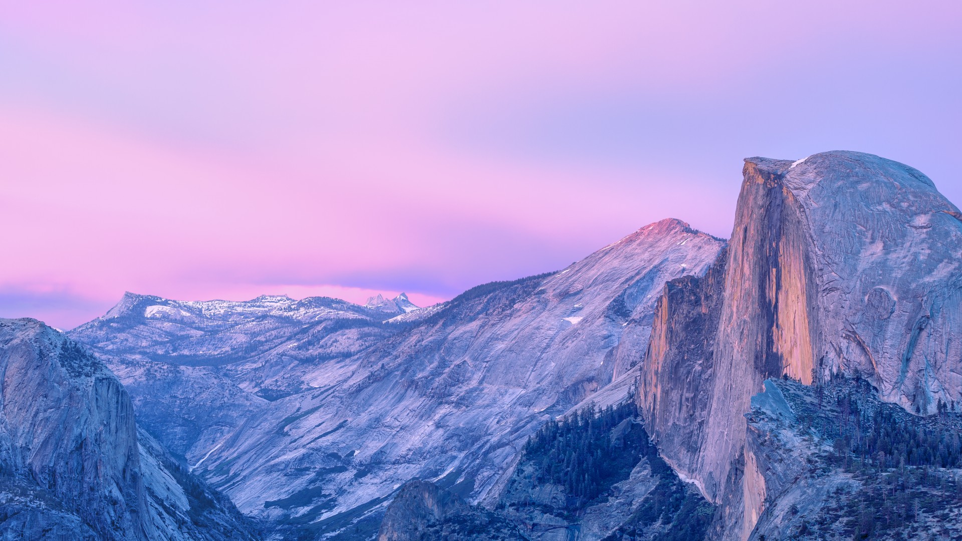 Mountains Yosemite 5k Wallpaper Forest Osx Apple