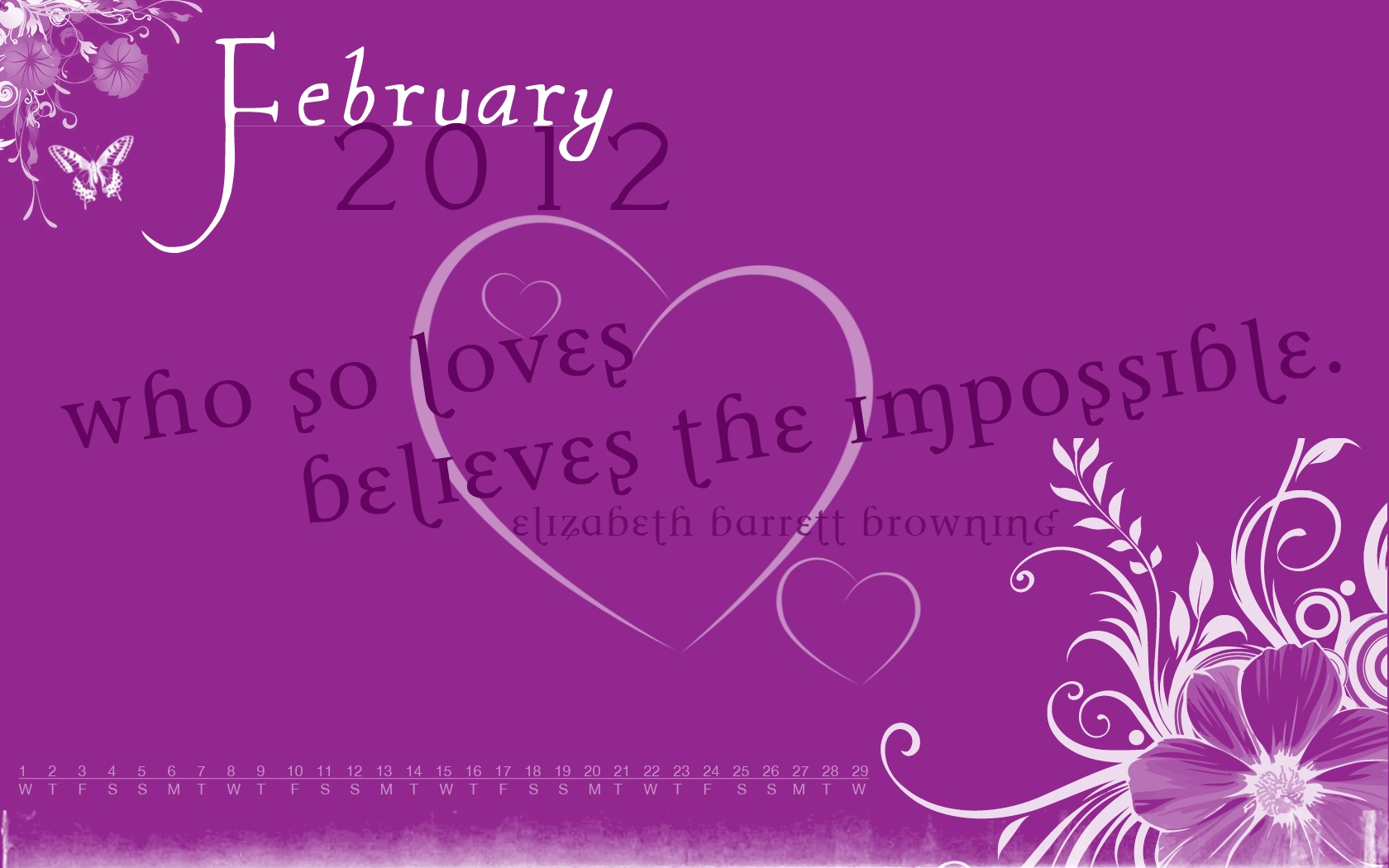 February 3rd Desktop Wallpaper Calendars