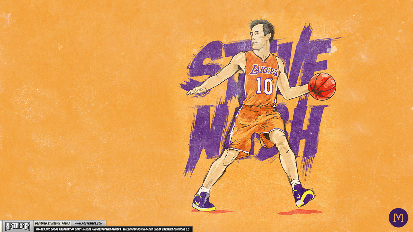 Steve Nash Lakers Thereturn Wallpaper Posterizes Nba