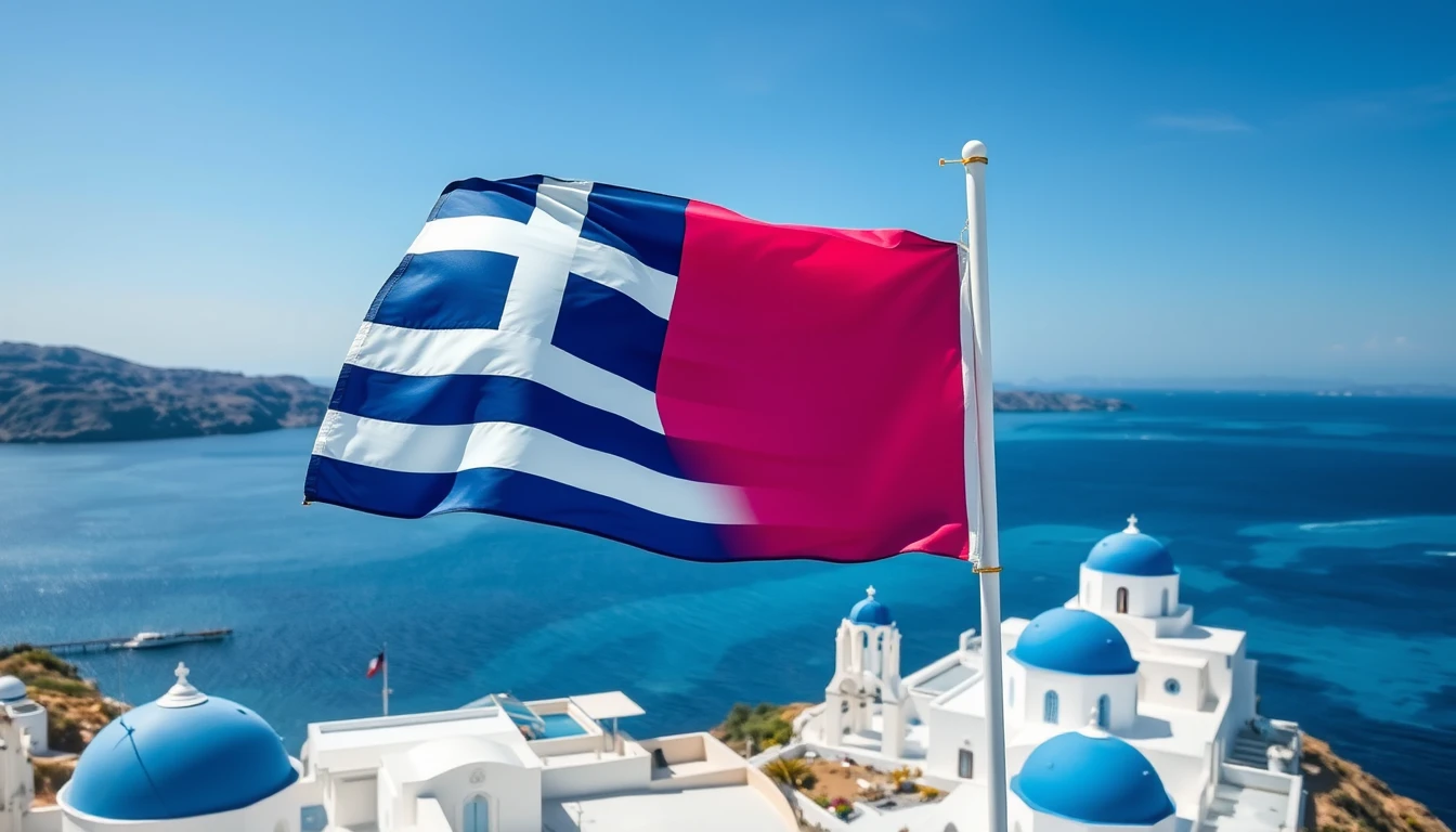 Greek Flag Wallpaper