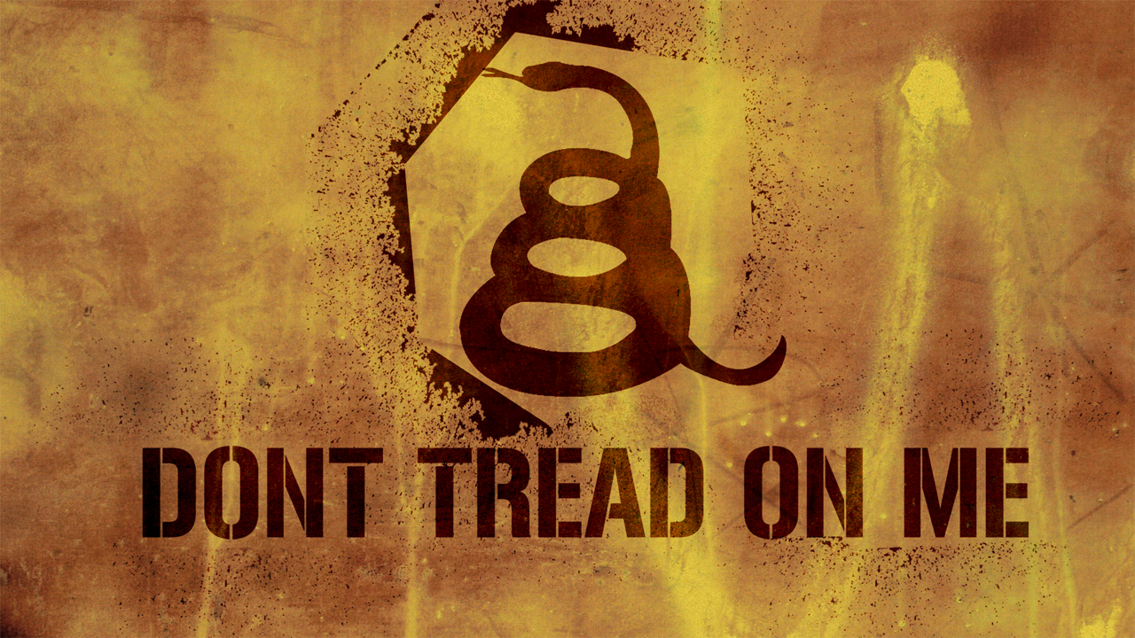 Dont Tread On Me Wallpaper Don T Yellow Indus