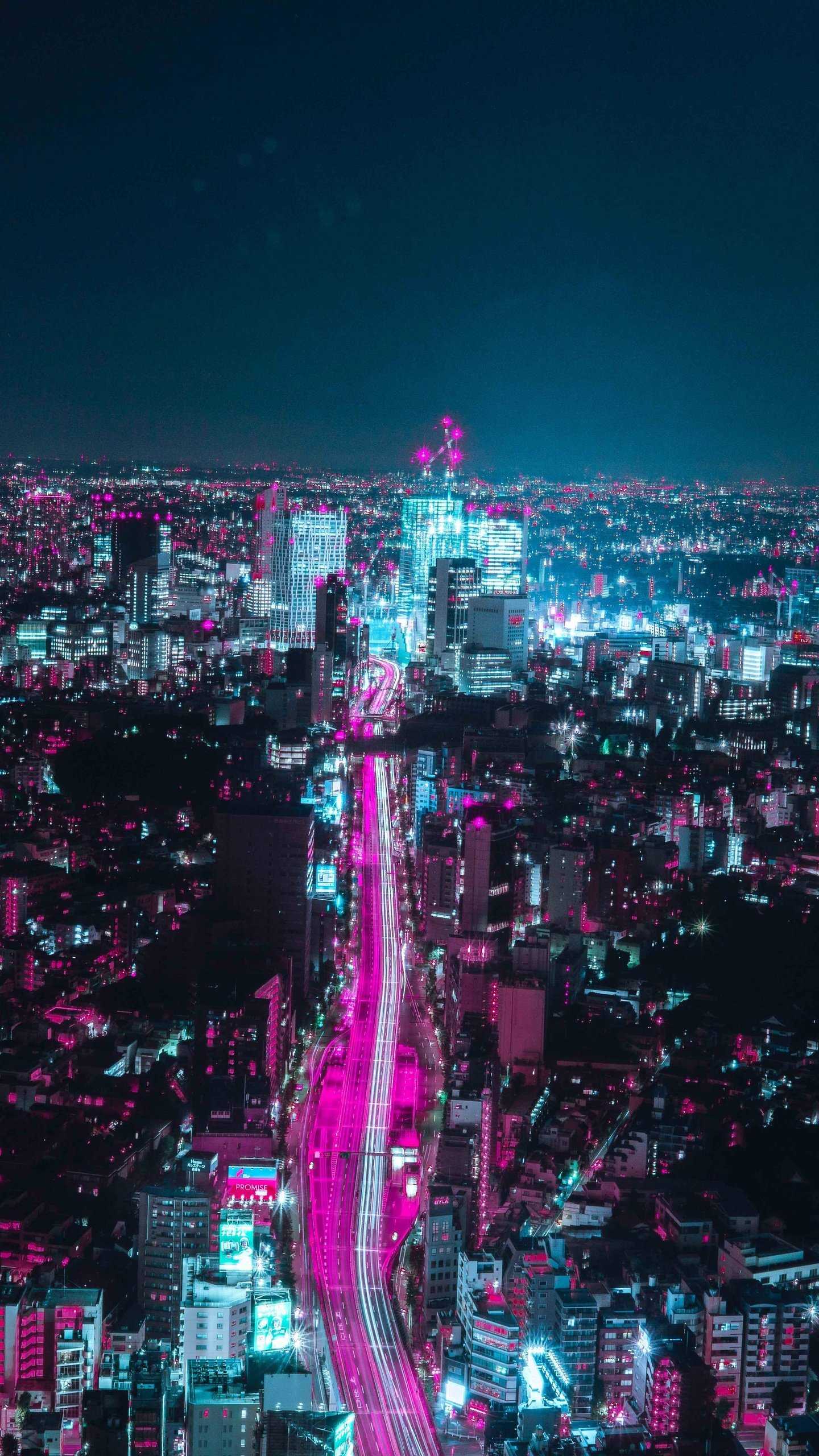 Japanese Neon Wallpaper 4k