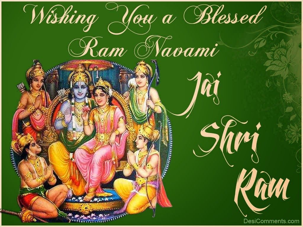 Happy Ram Navami Sms Quotes HD Image Wallpaper