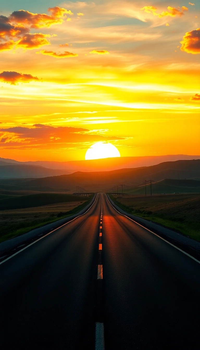 Open Road Wallpaper