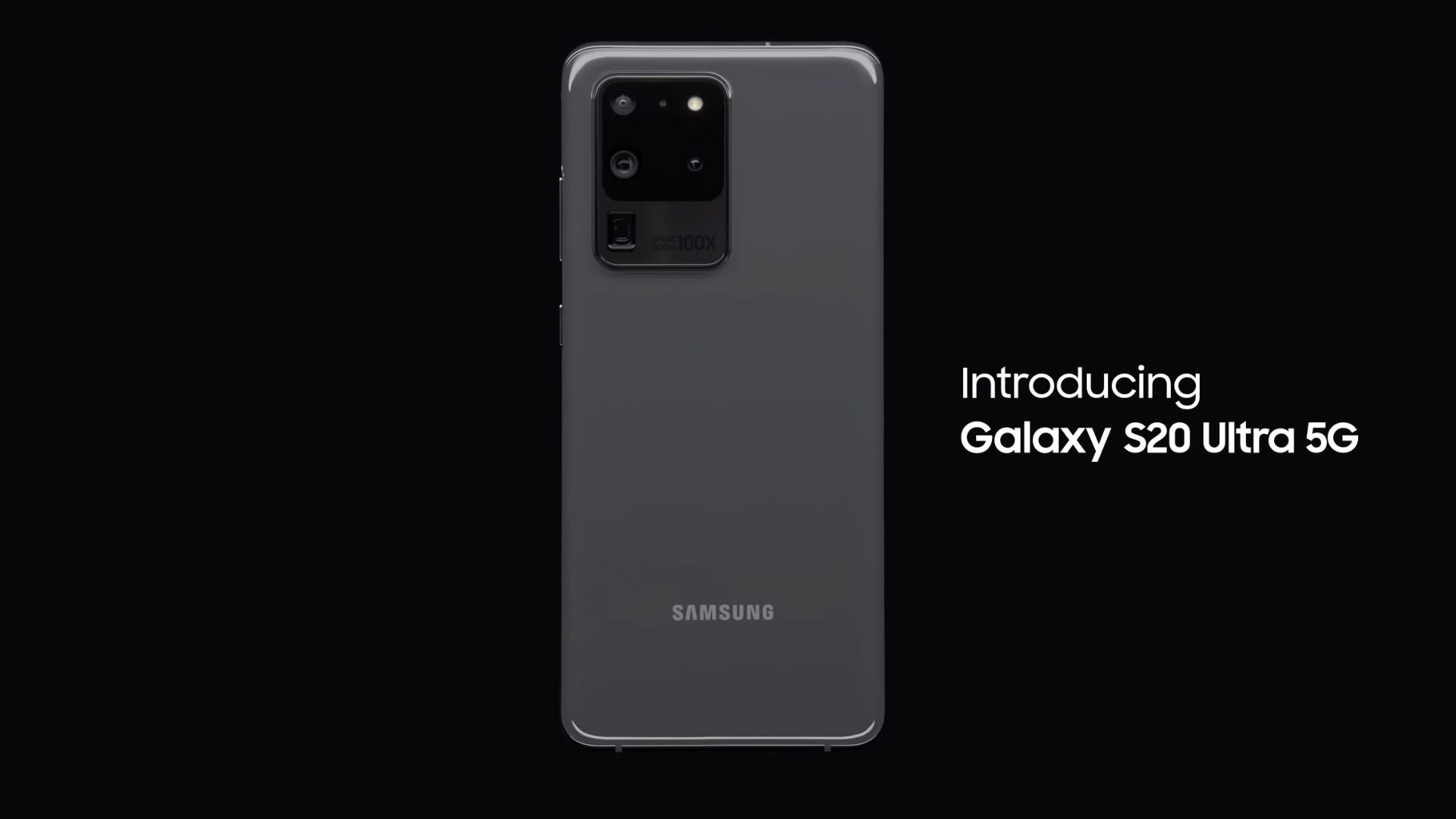 Samsung Galaxy S20 Ultra boasts 10x optical telephoto and 108mp f