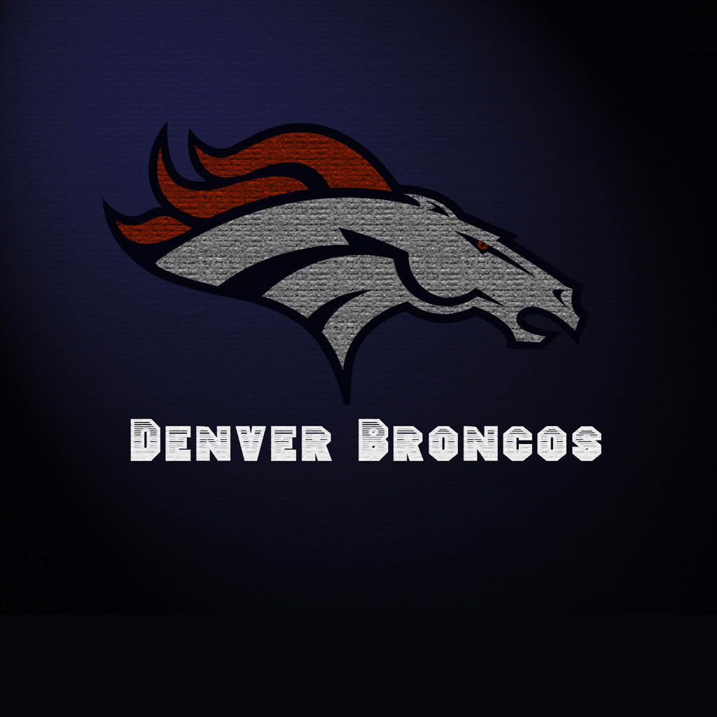 iPad Wallpaper With The Denver Broncos Team Logos Digital Citizen