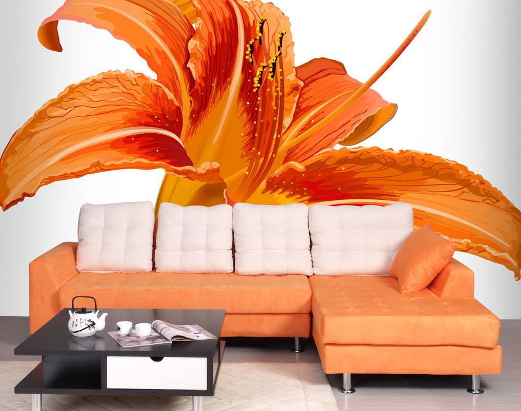 Living Room 3d Wallpaper Designs For
