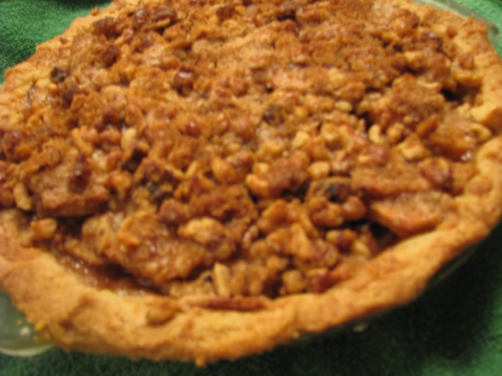 Apple Caramel Walnut Pie Pc Android iPhone And iPad Wallpaper