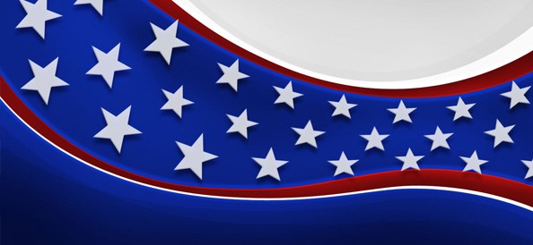 American Patriotic Background Web Background
