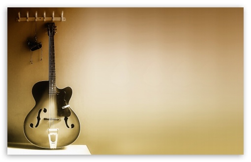 Gibson Guitar HD Desktop Wallpaper Widescreen High Definition