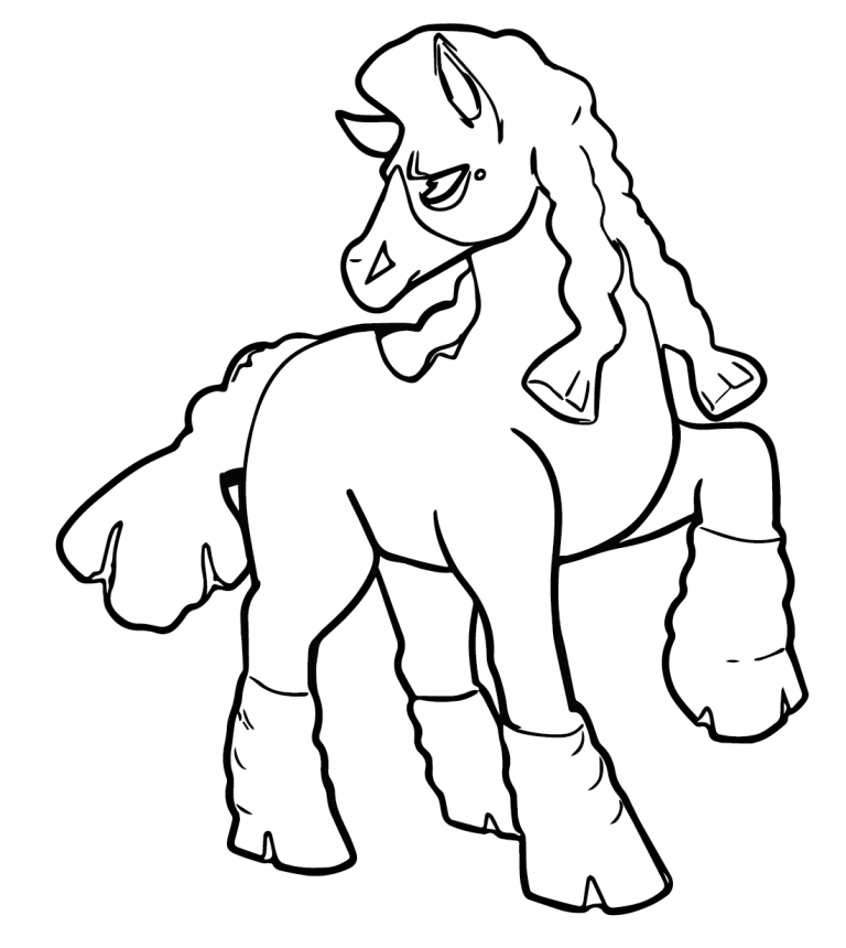 Mudsdale Coloring S Wallpaper