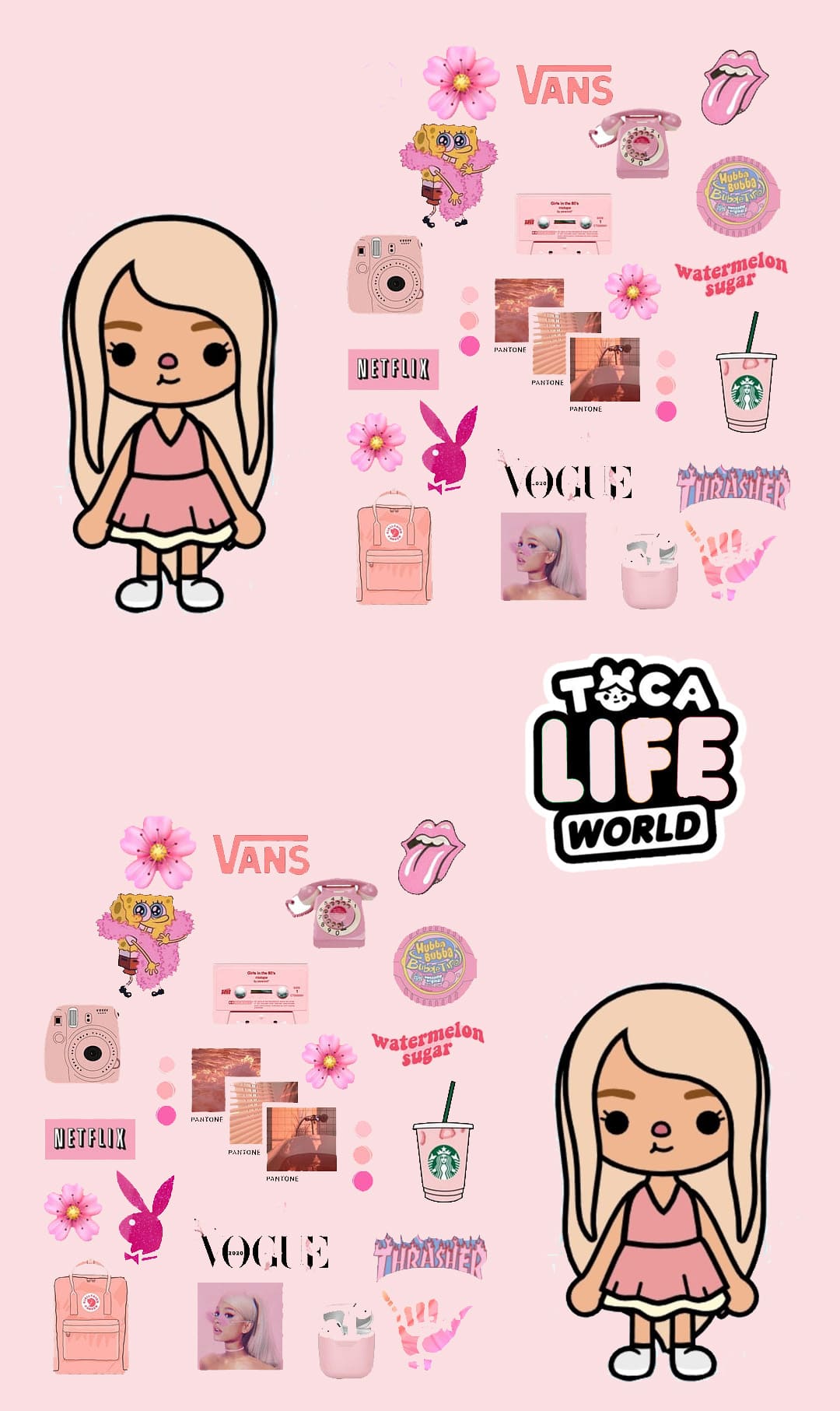 Fonds D Cran De T L Phone Toca Boca Wallpaper