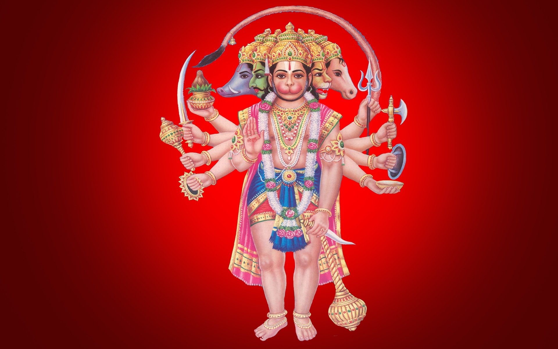 Free download Panchmukhi Hanuman wallpaper Beautiful hd wallpaper  [1920x1200] for your Desktop, Mobile & Tablet | Explore 49+ Hanuman  Wallpaper HD | Hanuman Wallpapers, HD Wallpapers, HD Wallpaper