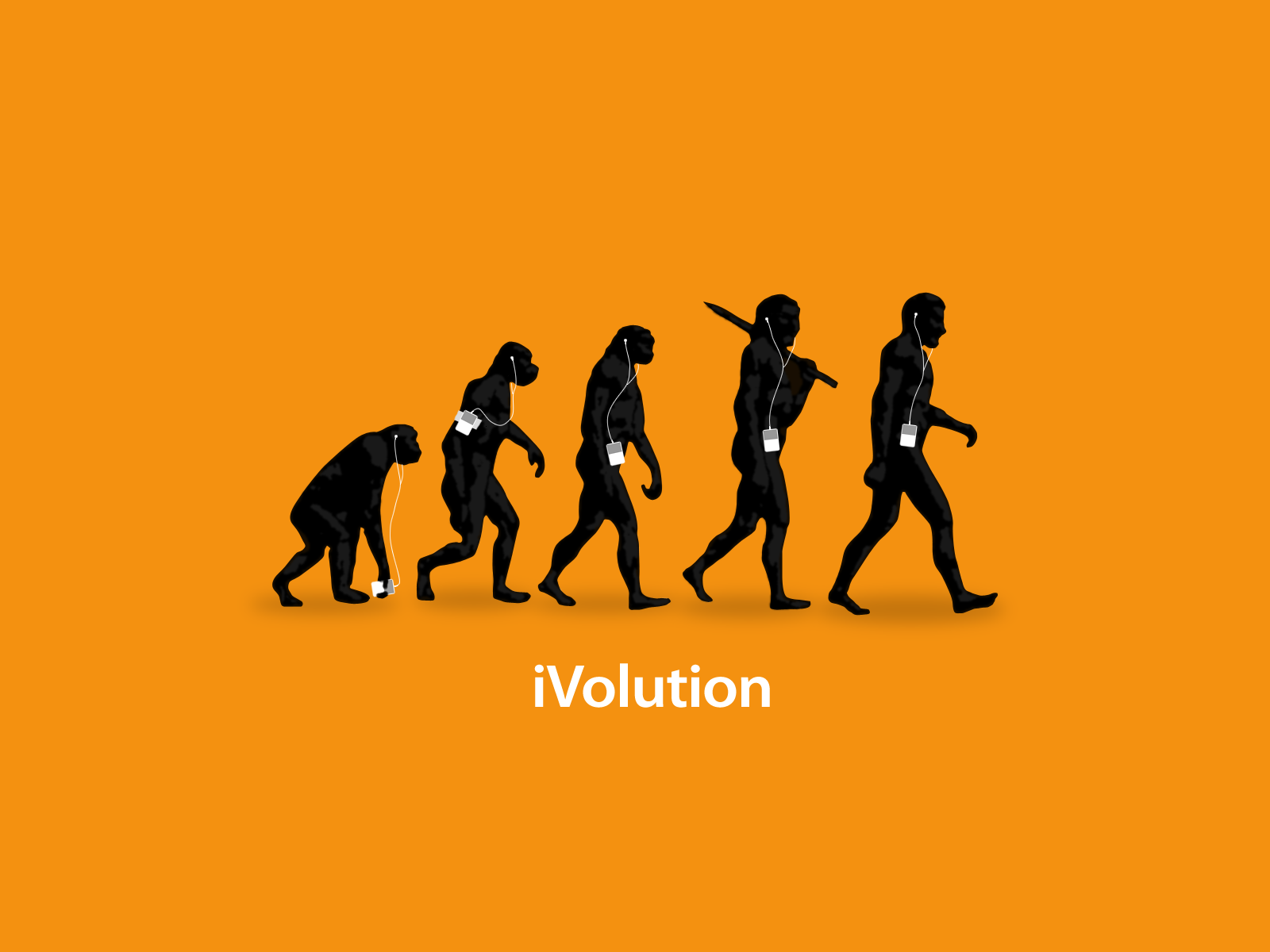 Ipod Evolution Wallpaper